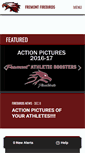 Mobile Screenshot of fremontfirebirds.com